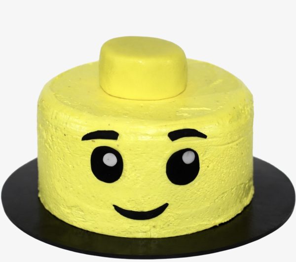 sarga fejes torta vidam diszitessel