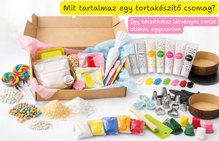 Blog tortakészítő csomag egyszerűen