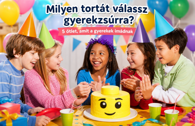 Gyerekzsúr tortaötletek gyerekeknek